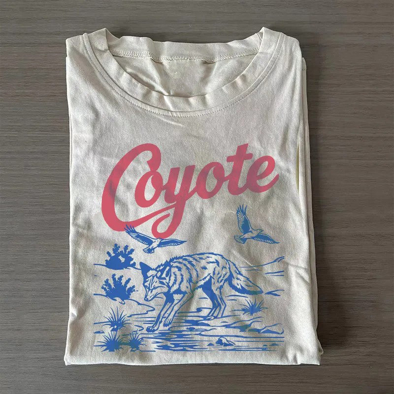 Retro Coyote T-shirt