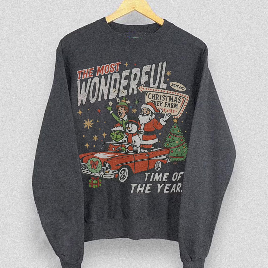 90s Vintage Christmas Sweatshirt