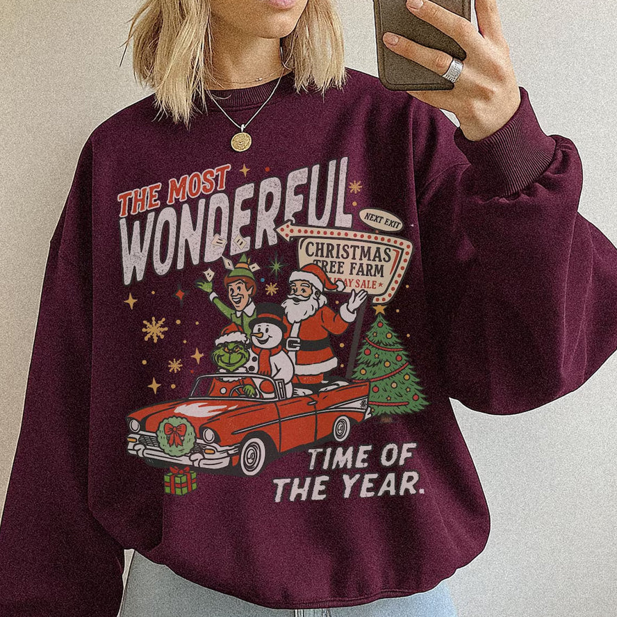 90s Vintage Christmas Sweatshirt