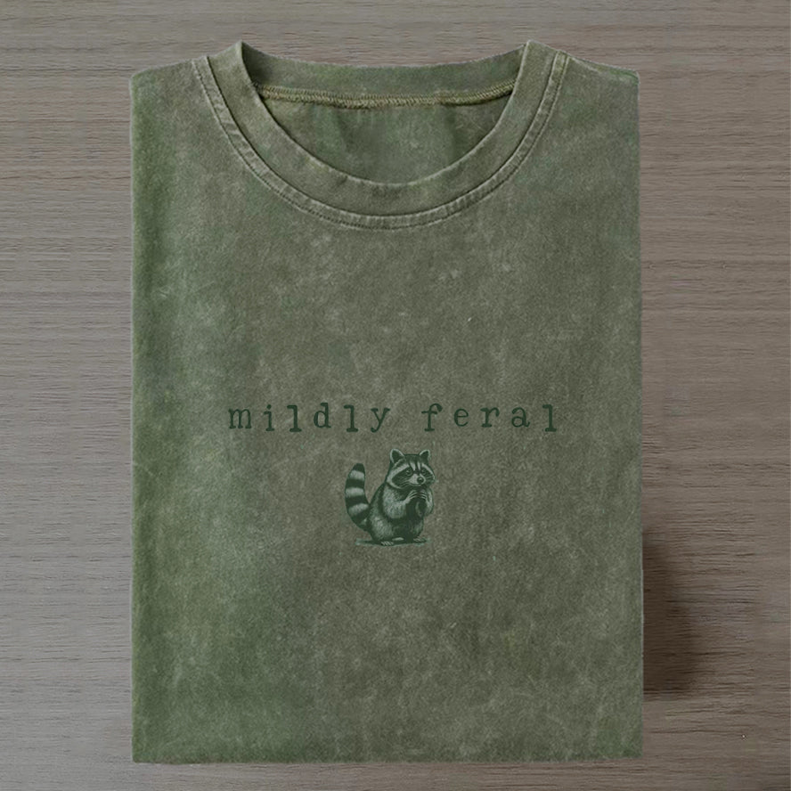 Mildly Feral Raccoon T-shirt