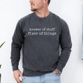 Knower of Stuff • Fixer of Things Sweatshirt