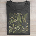 Vintage Botanical Fern Graphic T-shirt