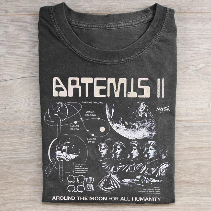Artemis II 2026 Rocket Launch T-shirt
