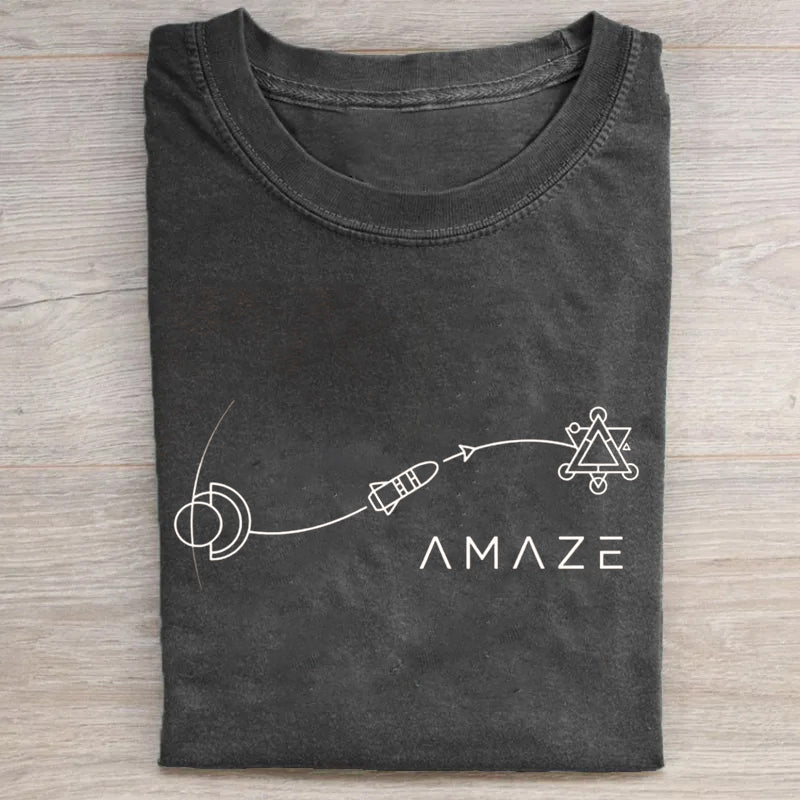 Amaze Minimalist Space T-shirt