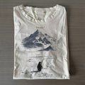 Lone Penguin Mountain Meme T-Shirt