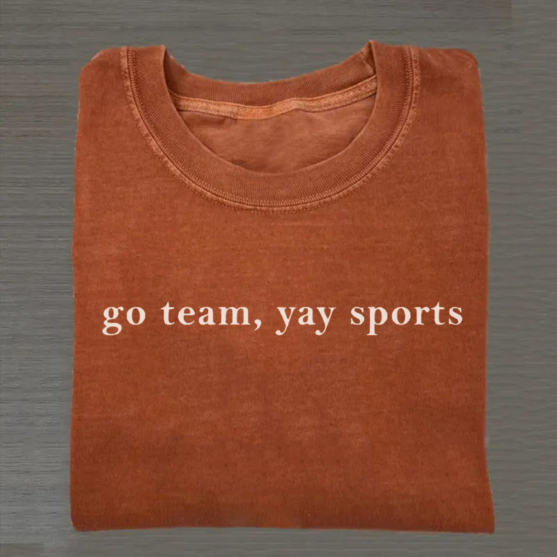 GO Team Yay Sports T-shirt
