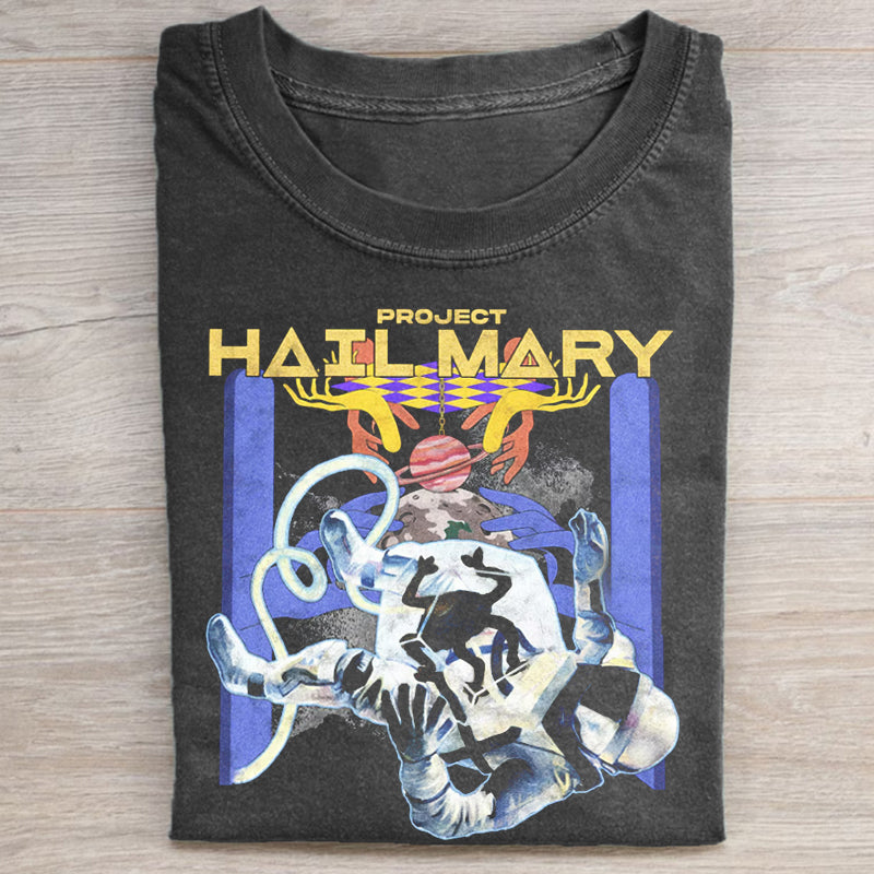 Space Adventure Retro Astronaut T-shirt