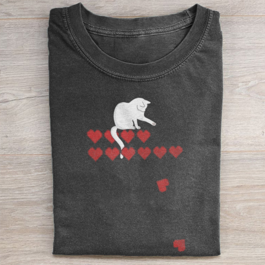 Killing Lives Cat Gamer T-shirt