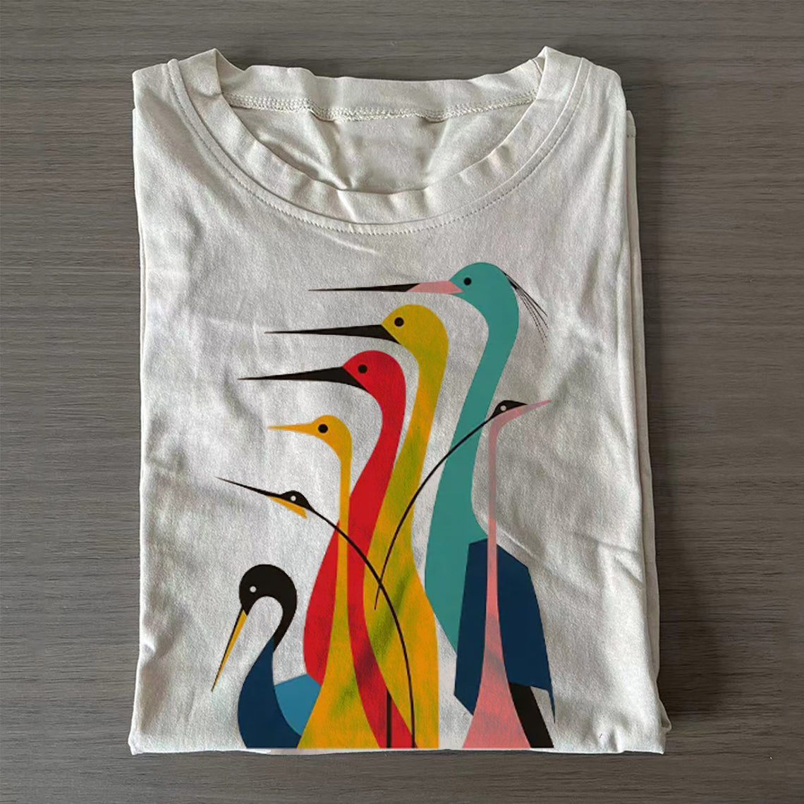 Various Types Of Cranes T-shirt