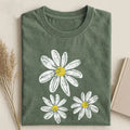 Daisy Boho Floral Graphic T-shirt