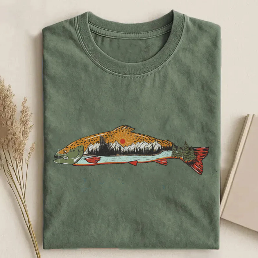 90s Fish T-shirt