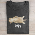 Silly Sleepy Cat T-shirt